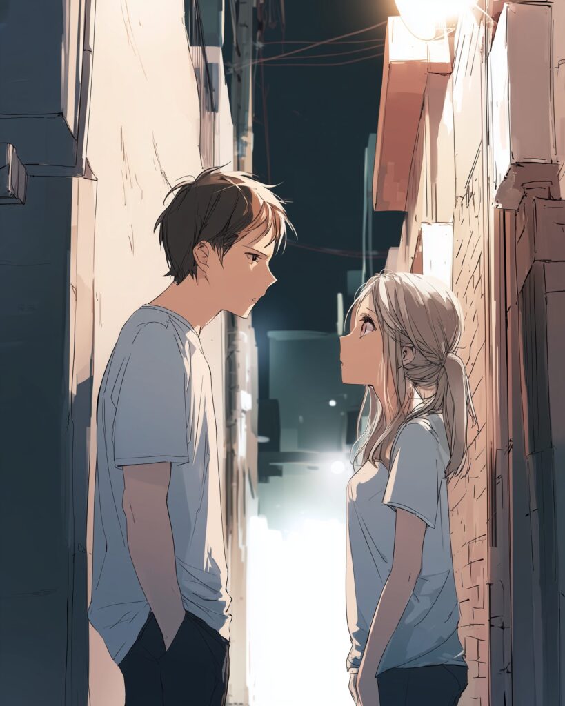 男女イラスト・カップル０