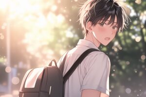通学男子０