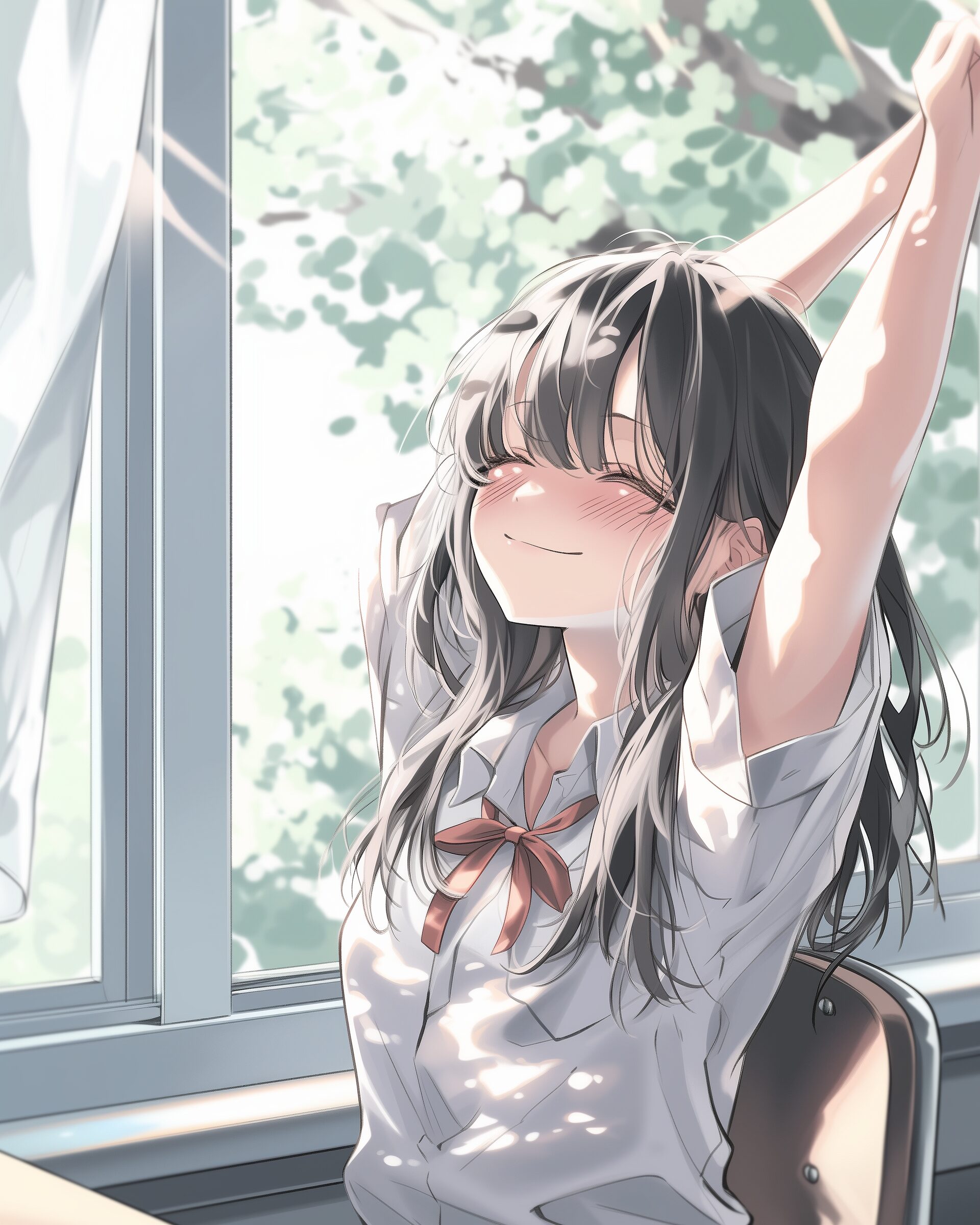 制服女子0
