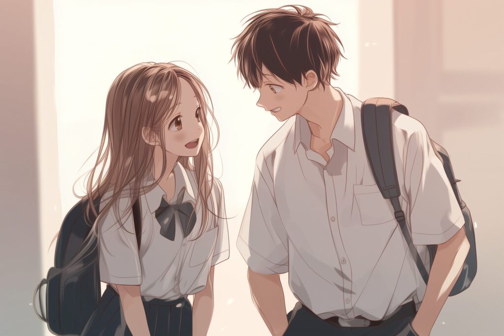 男女イラスト・カップル０