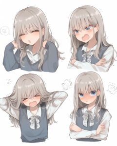 パーカー女子０