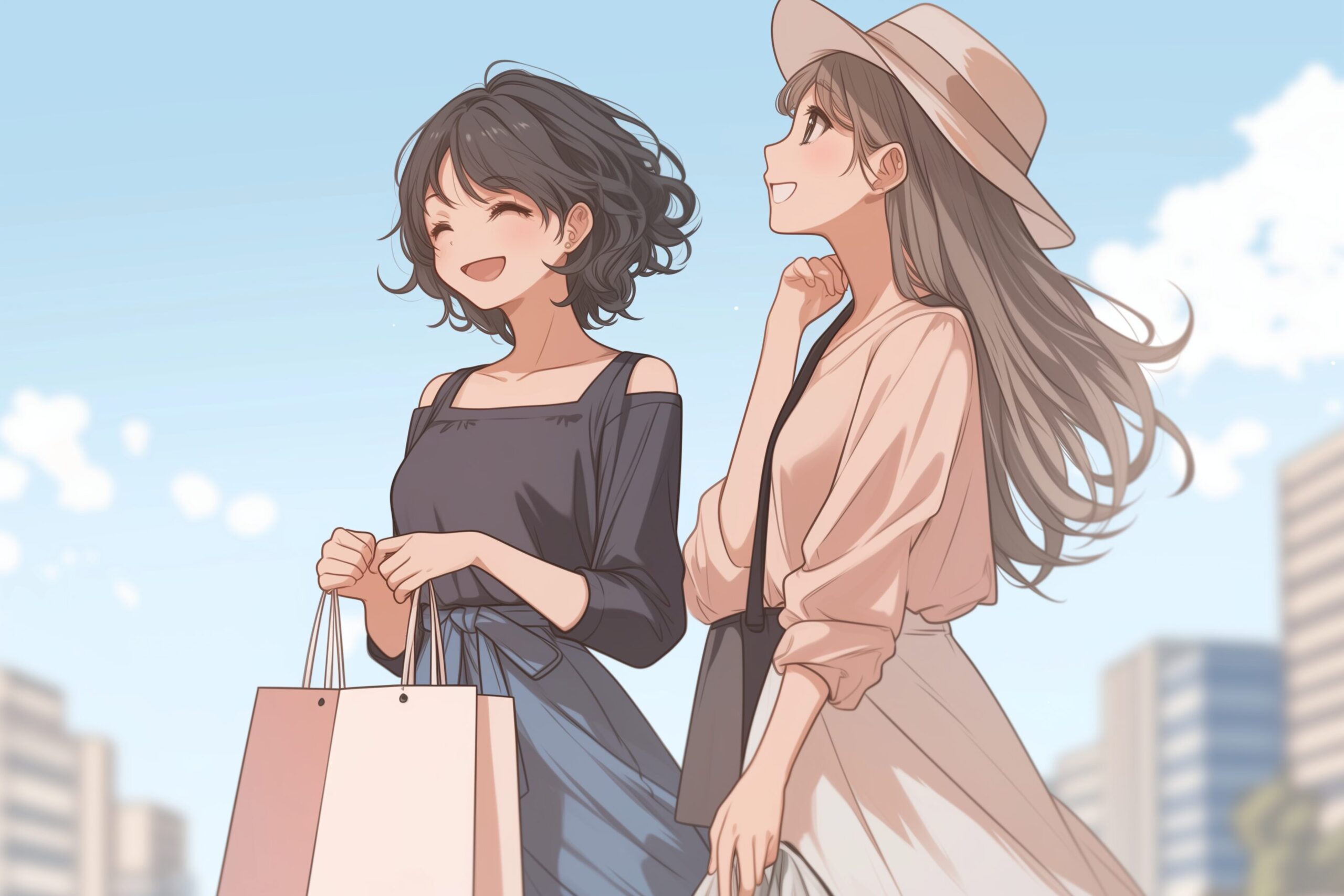 笑顔の女性0