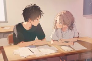 男女イラスト・カップル０