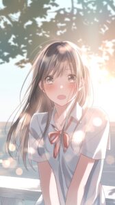 【壁紙】制服女子０