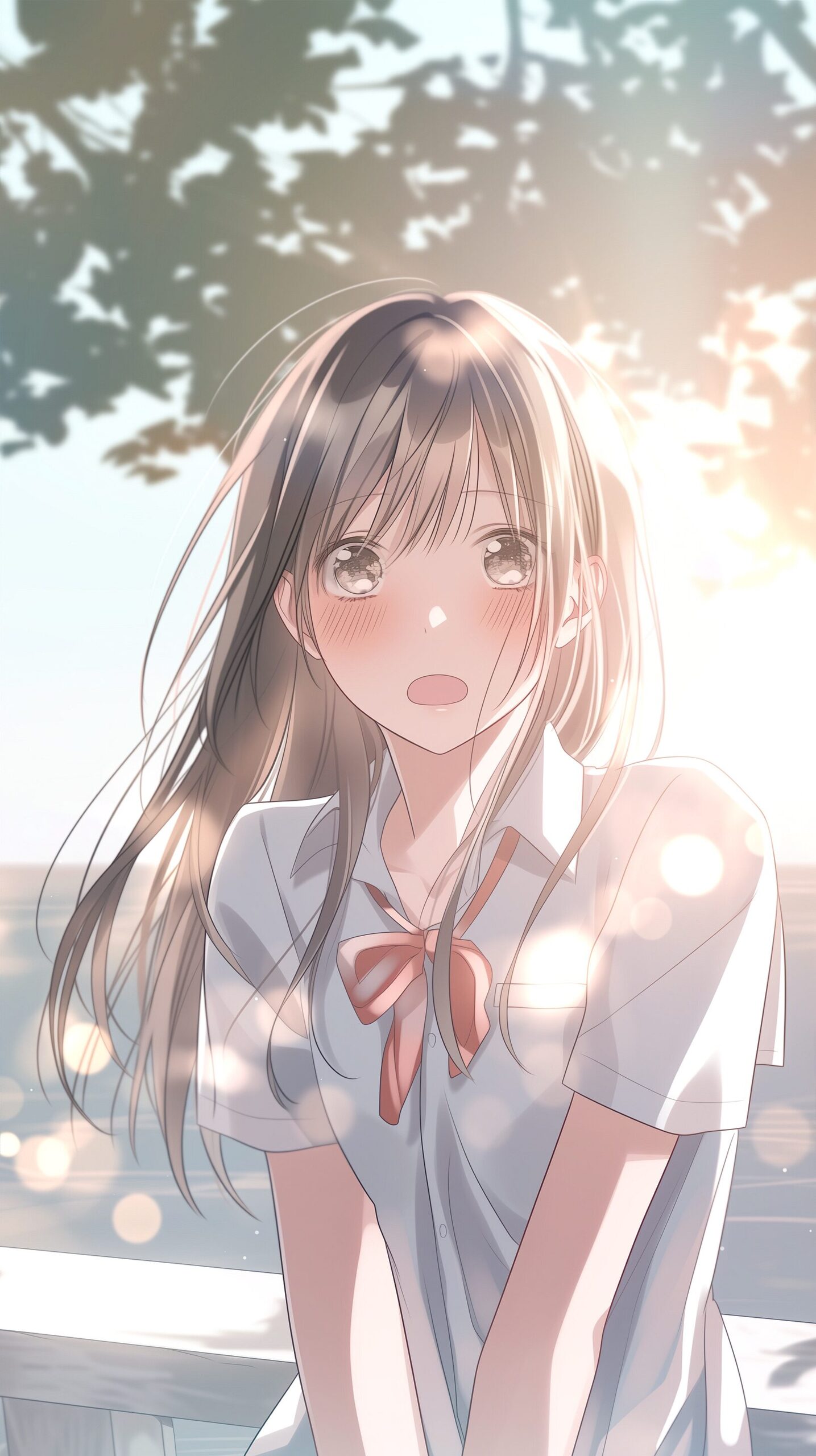 【壁紙】制服女子０