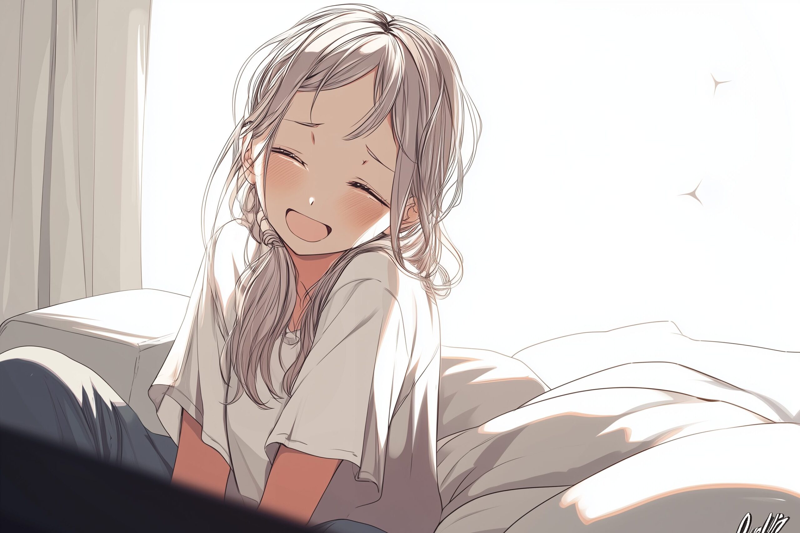 笑顔の女性0