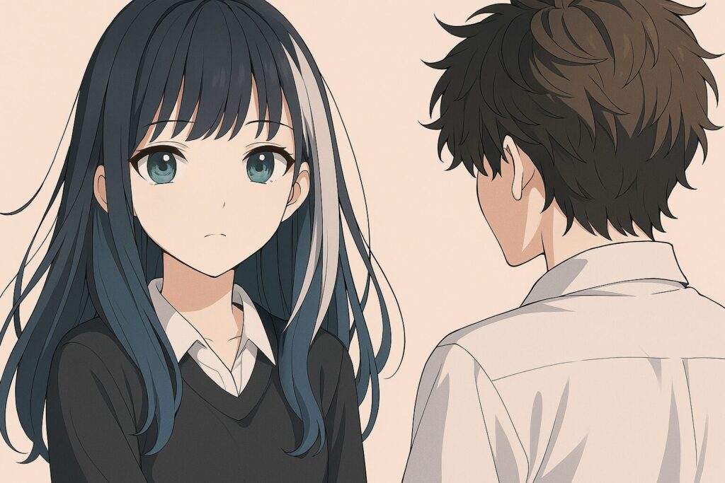 話す男女０