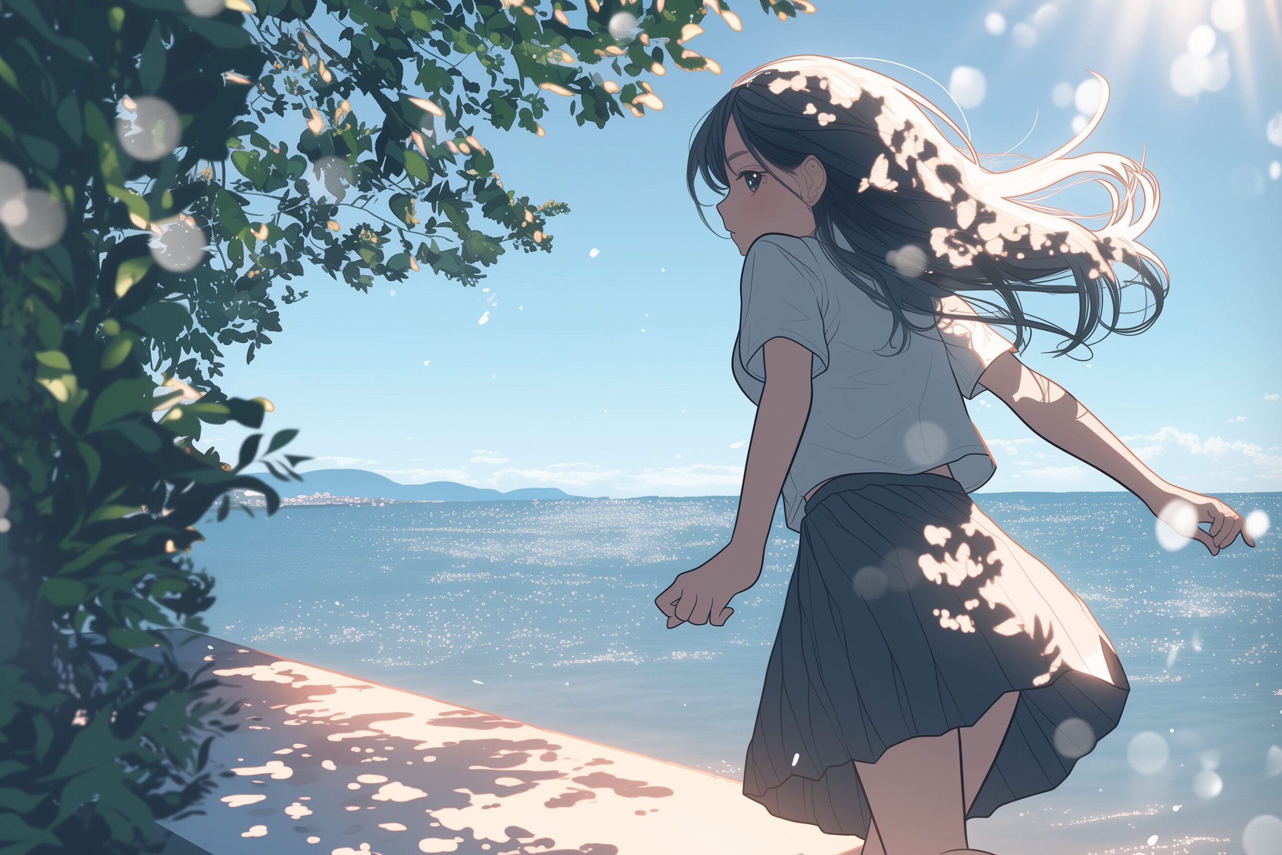 走る女子0