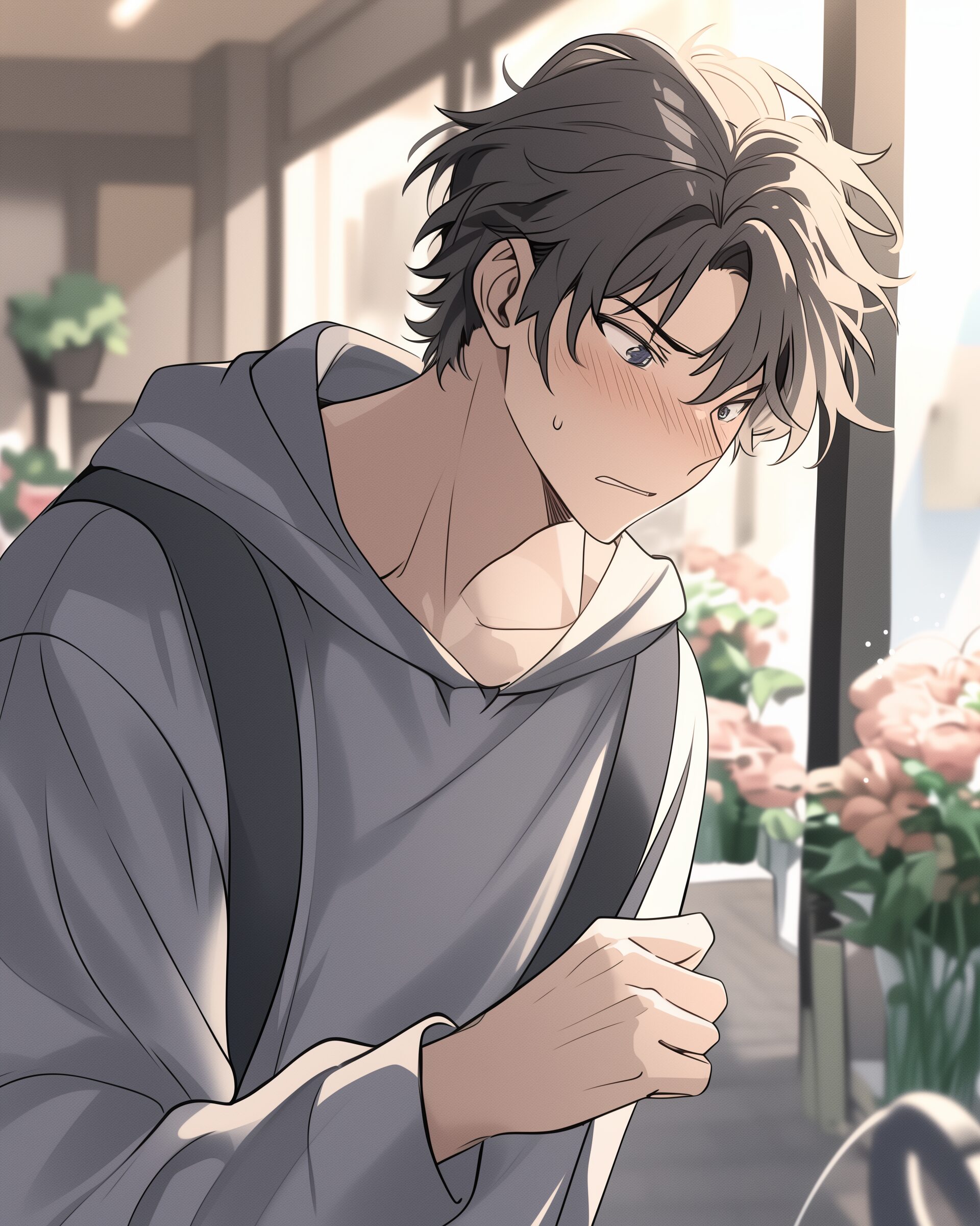 パーカー男子0