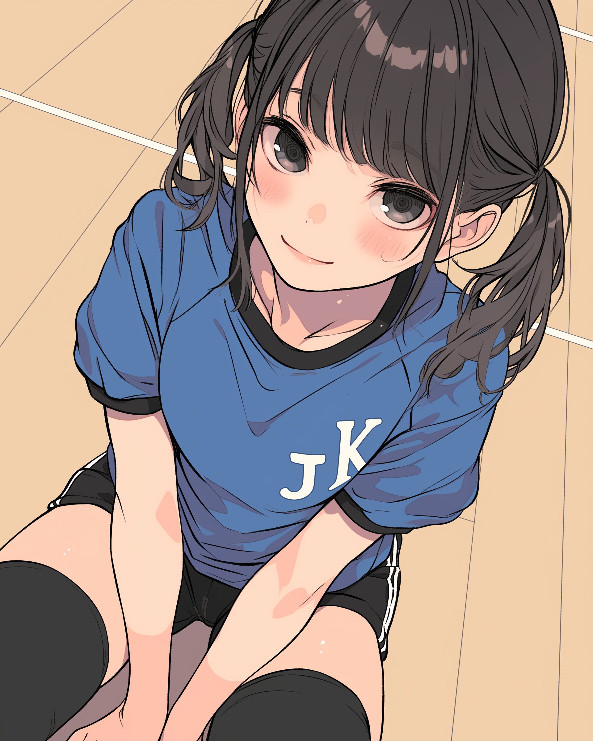 体操服を着た女の子0