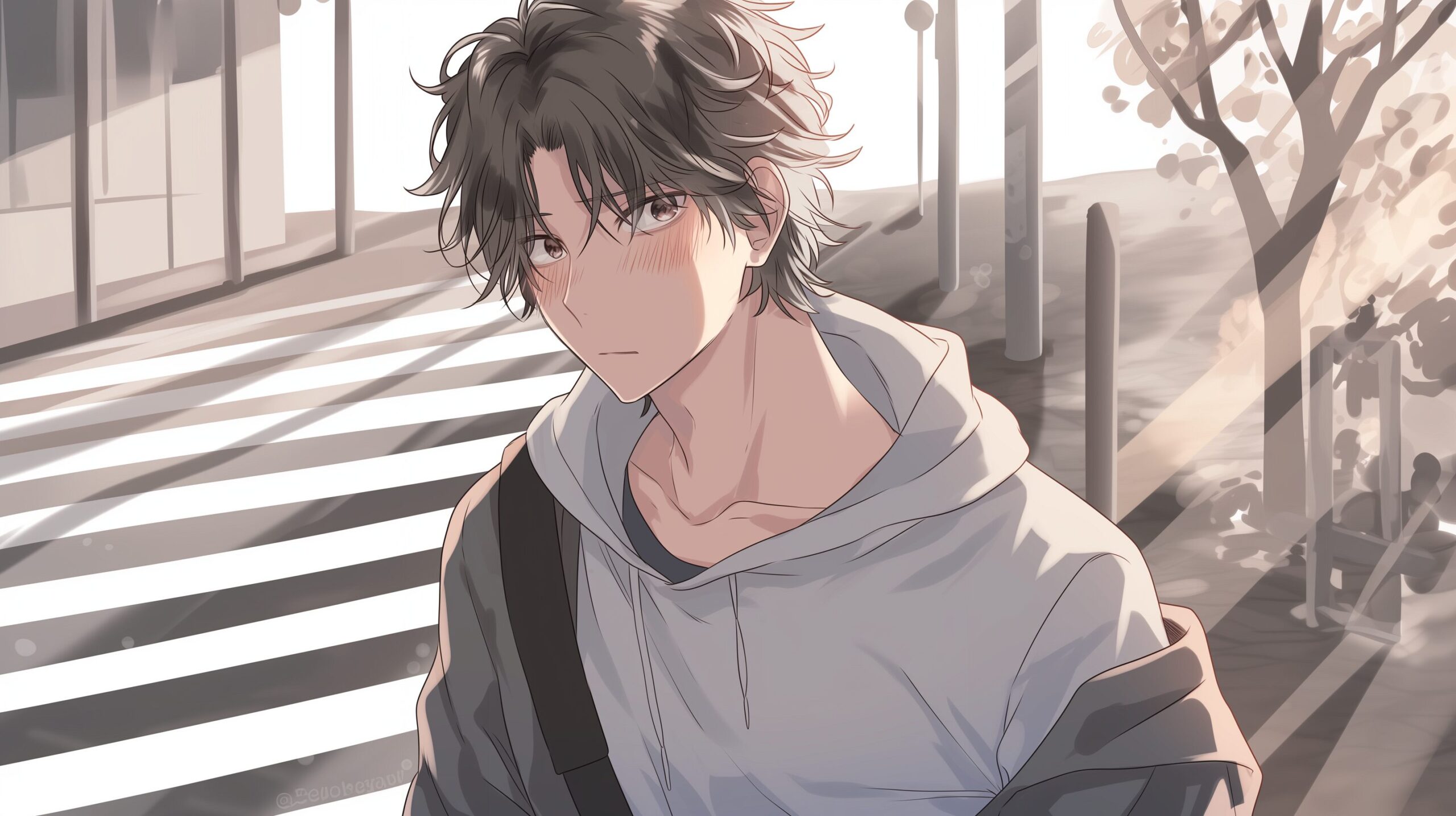 パーカー男子0