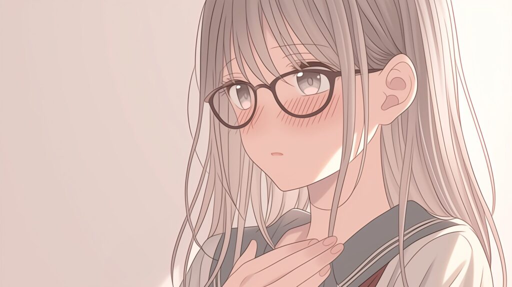 願う銀髪女子０