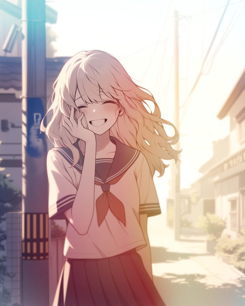 金髪女子高生 - 神尾麗奈０