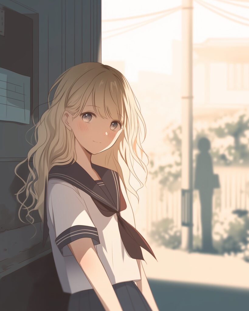 金髪女子高生 - 神尾麗奈０