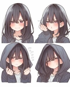 喜怒哀楽女子０