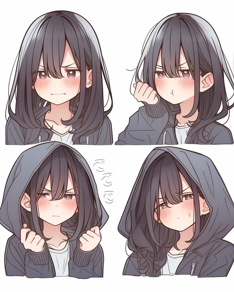 喜怒哀楽女子０