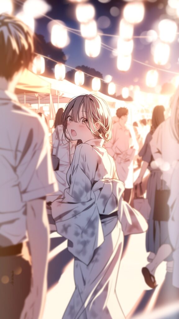【壁紙】浴衣女子０