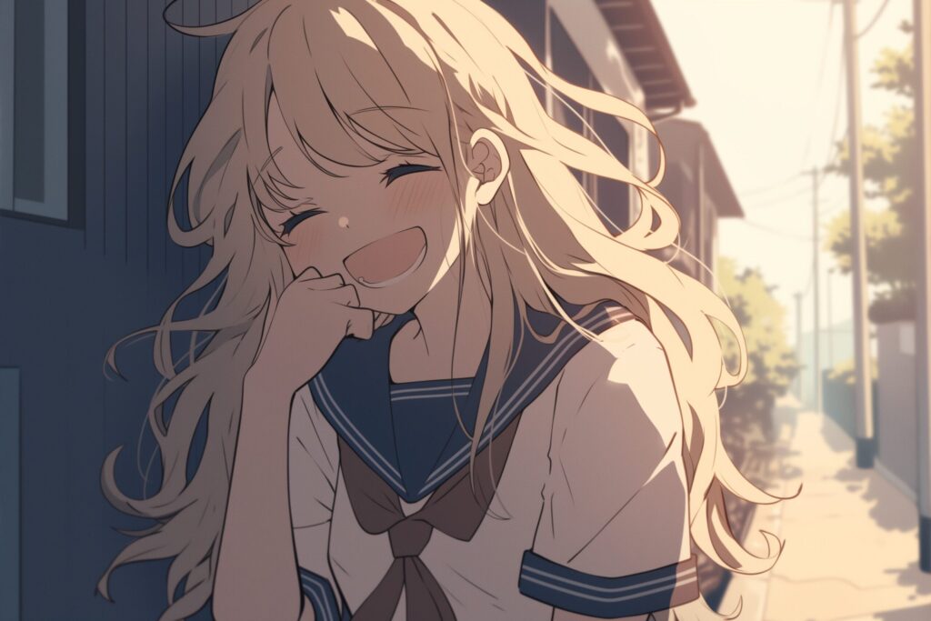 金髪女子高生 - 神尾麗奈０