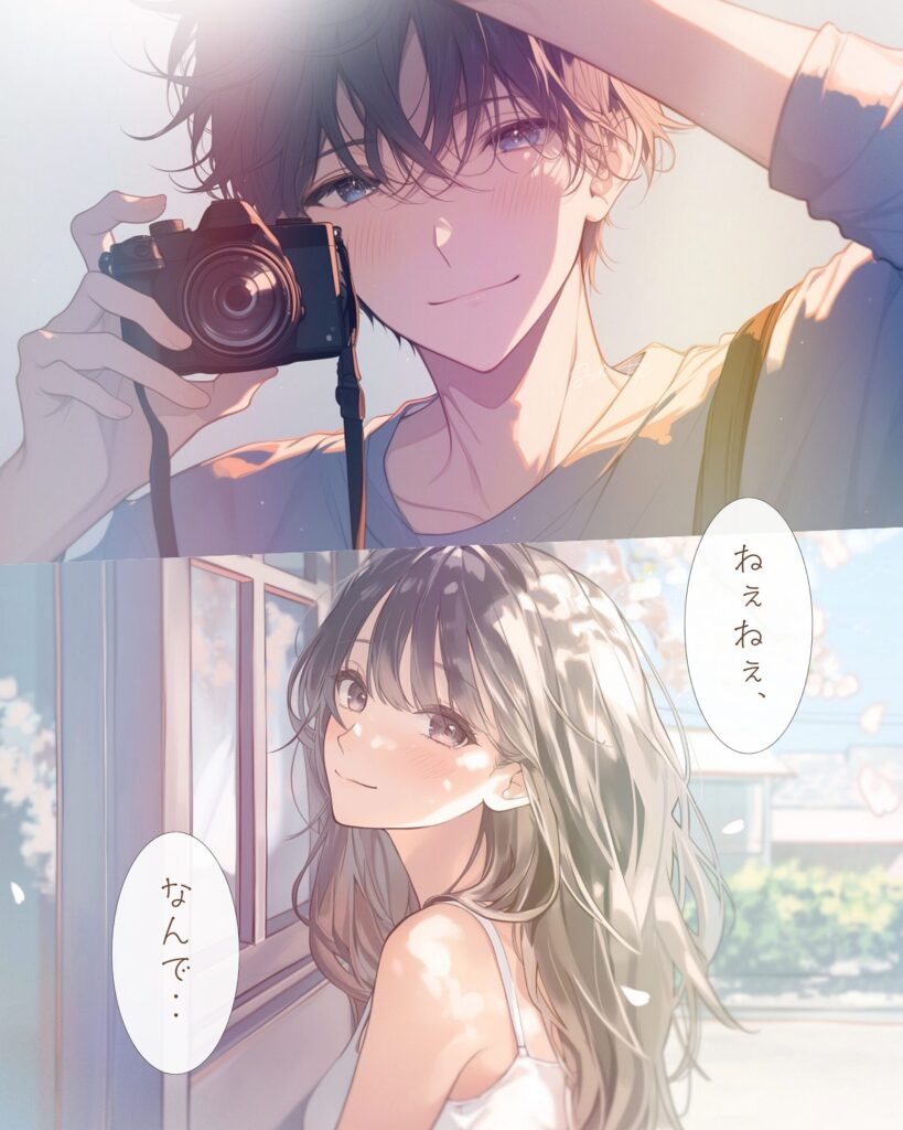 【恋愛マンガ】キミを記録する（日本語版）