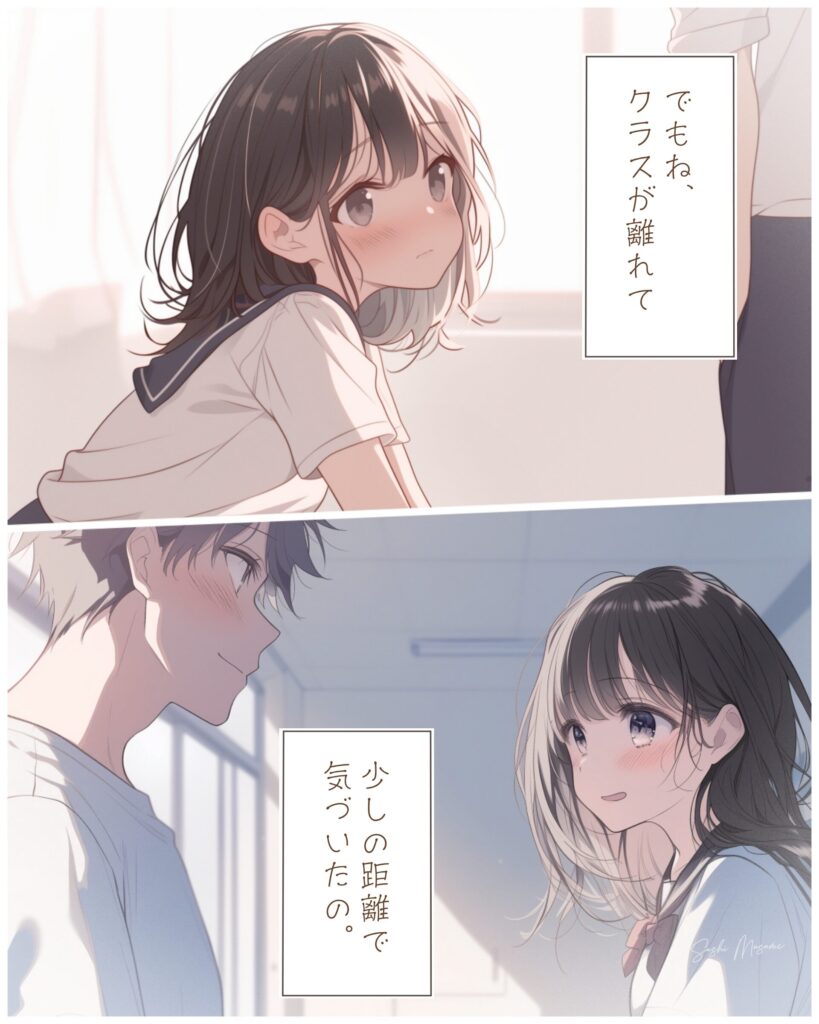 【恋愛マンガ】気づいたら、好きだった。(日本語版):寿司娘