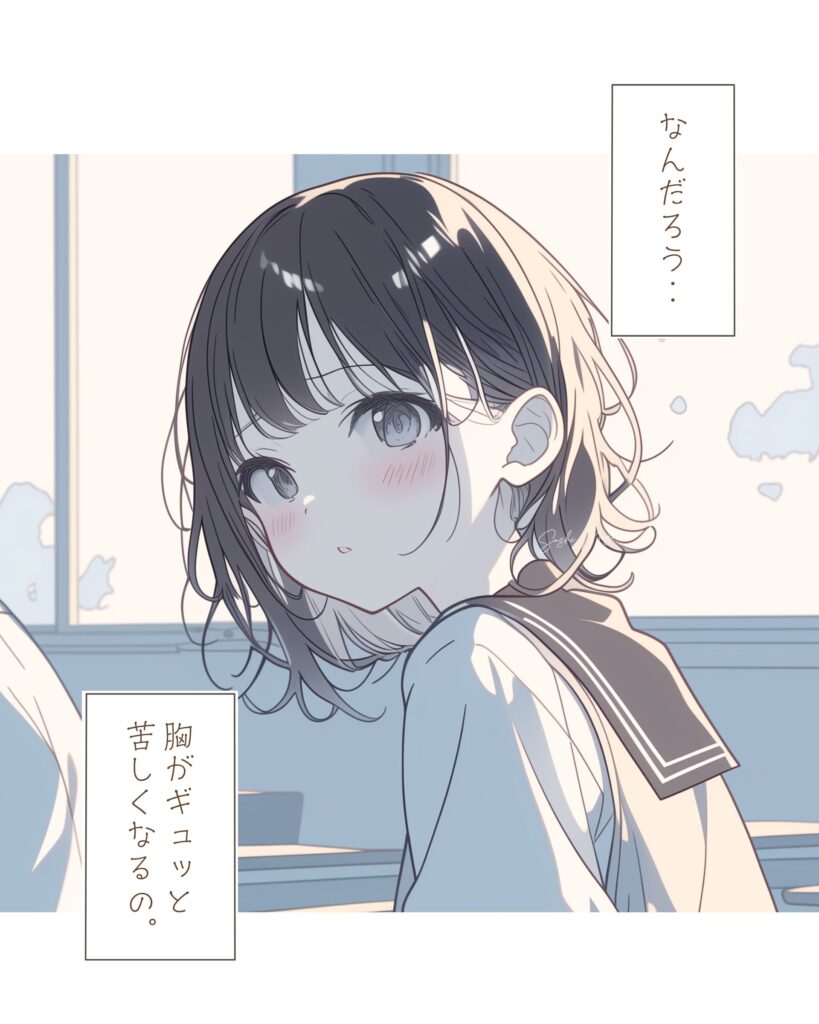 【恋愛マンガ】気づいたら、好きだった。(日本語版):寿司娘