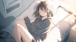 パーカー姿の橘柚０