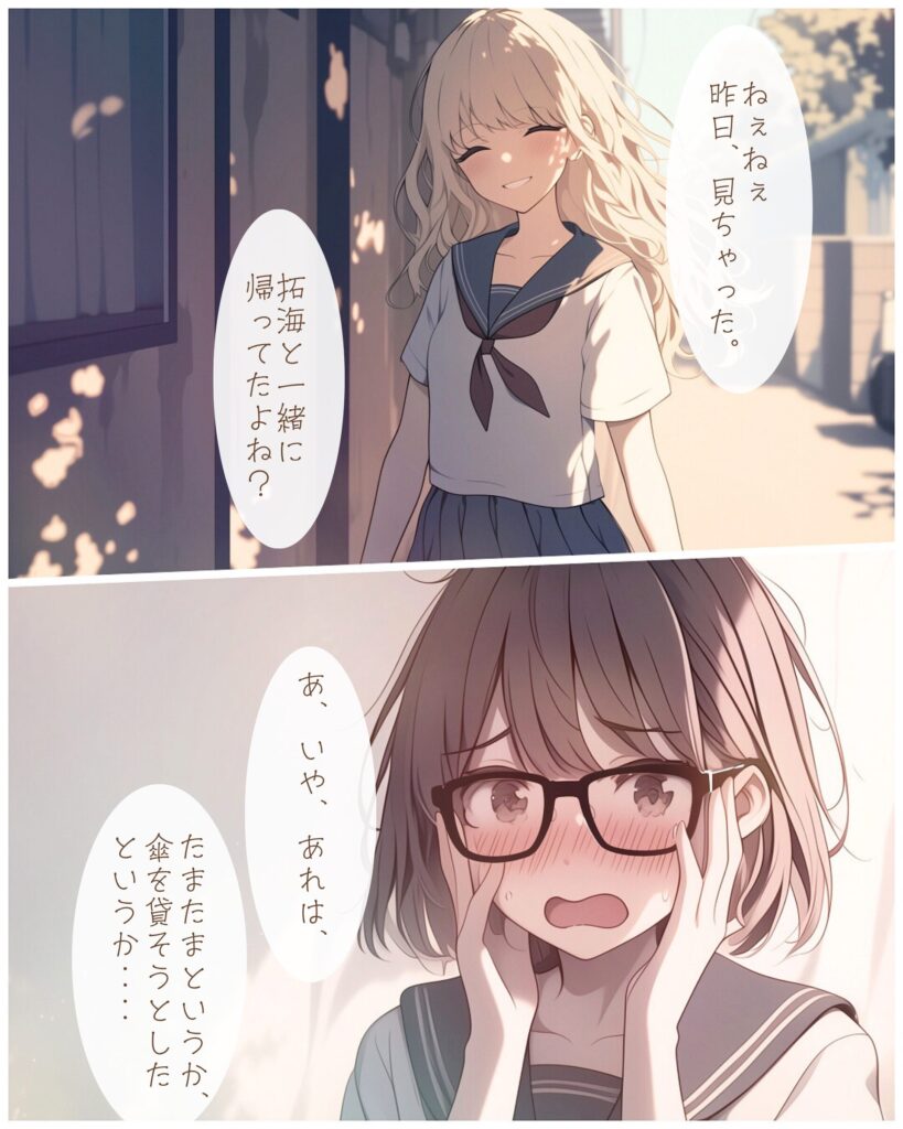 【恋愛マンガ】恋の方程式、学年1位でも解けません！：第4話（日本語版）