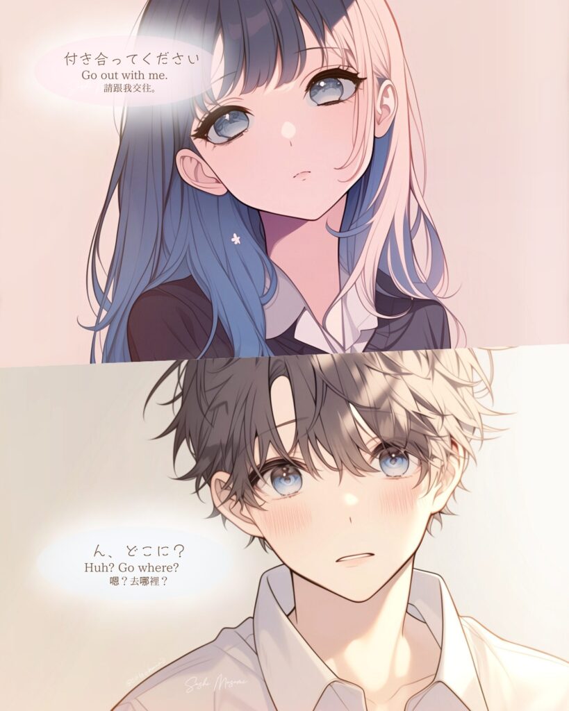 【恋愛マンガ】月森さんを笑わせたい：第1話