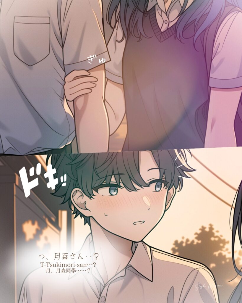 【恋愛マンガ】月森さんを笑わせたい：第2話