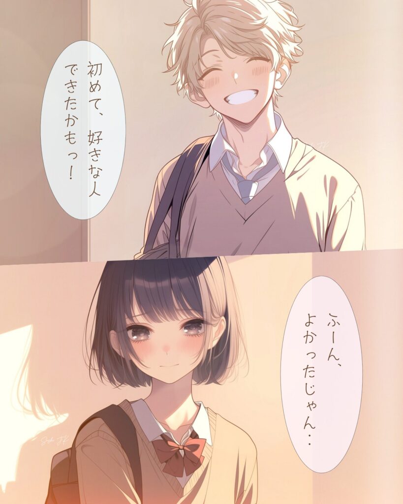 【恋愛マンガ】友達のフリ、もうできない。(日本語版)