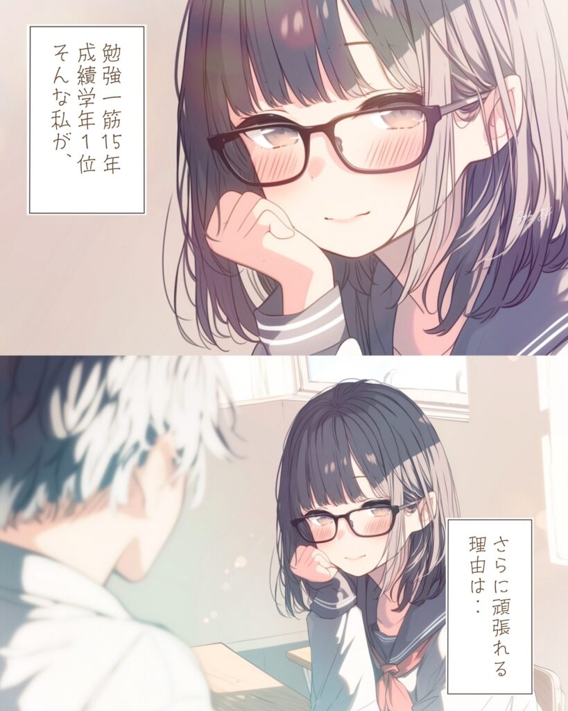 【恋愛マンガ】恋の方程式、学年1位でも解けません！（日本語版）