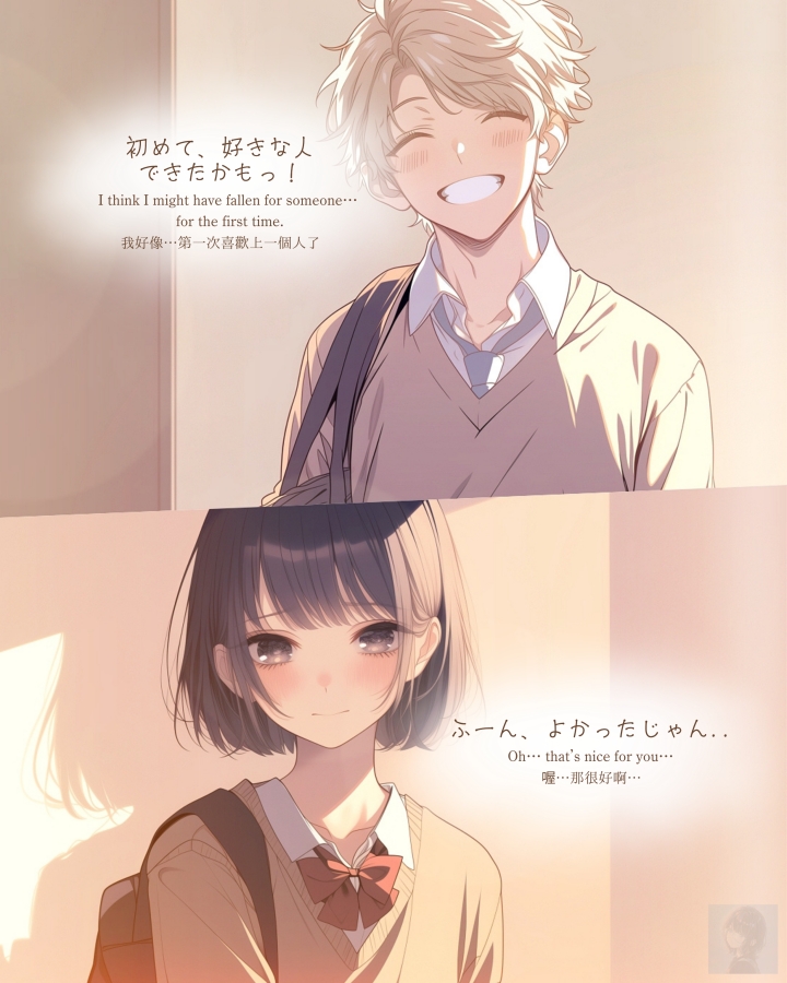 【漫画】友達のフリ、もうできない。/ Not Just Friends｜寿司娘