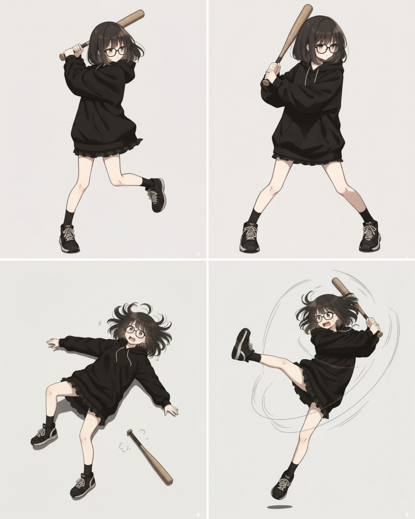 柚ちゃん、野球に挑戦するが.../Yuzu-chan takes on baseball, but...