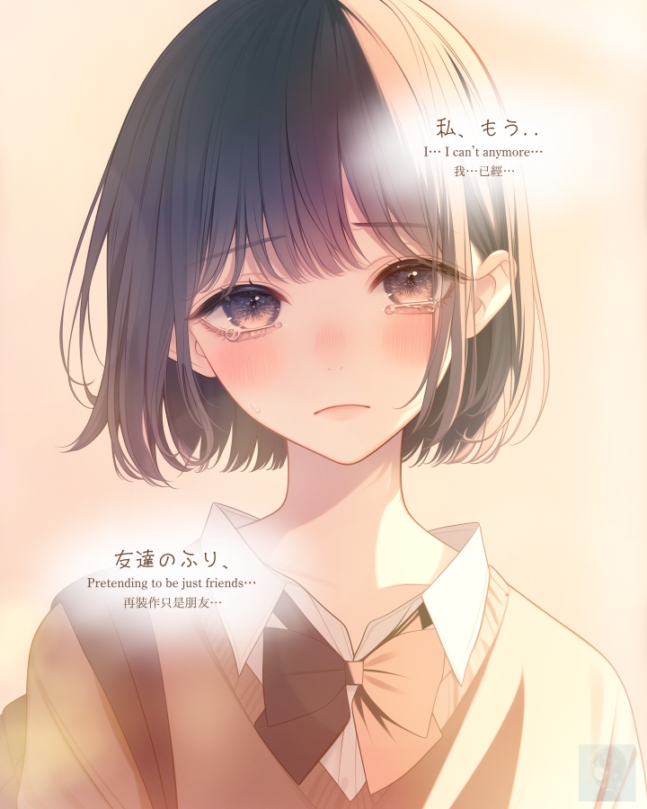 【漫画】友達のフリ、もうできない。/ Not Just Friends｜寿司娘
