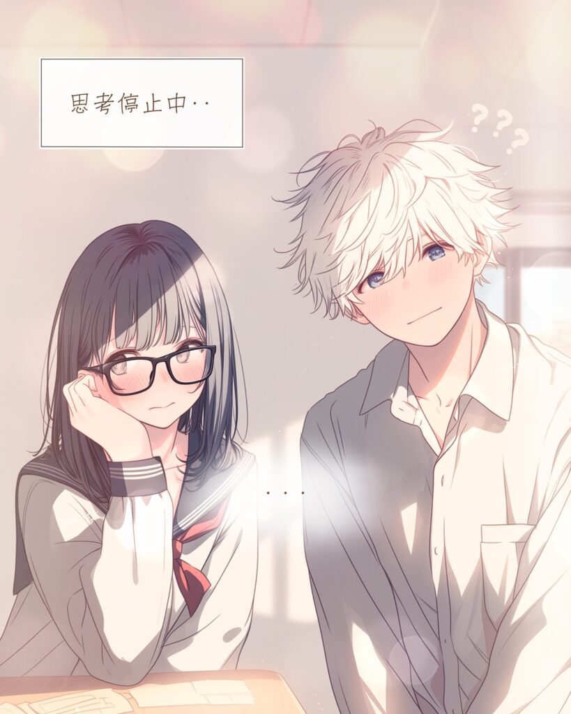 【恋愛マンガ】恋の方程式、学年1位でも解けません！（日本語版）
