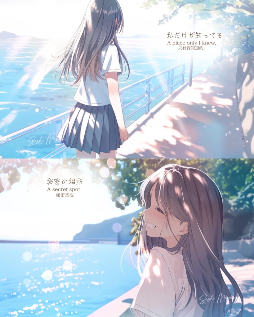 【恋愛マンガ】また、ここで
