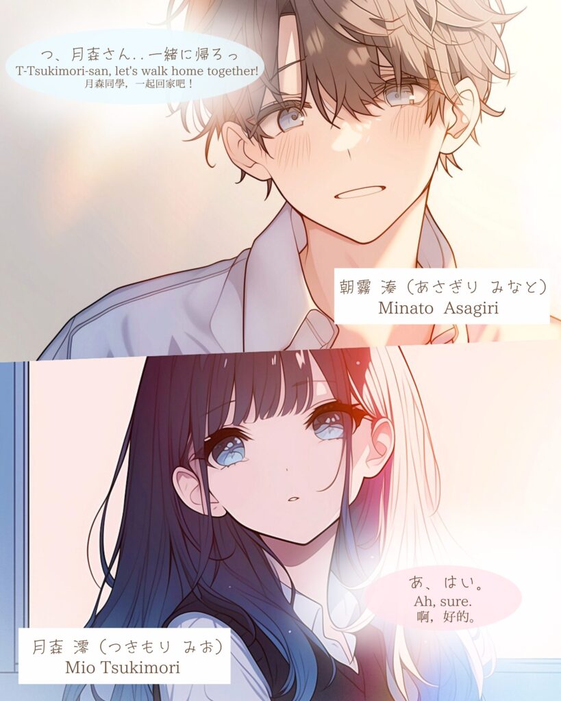 【恋愛マンガ】月森さんを笑わせたい：第2話