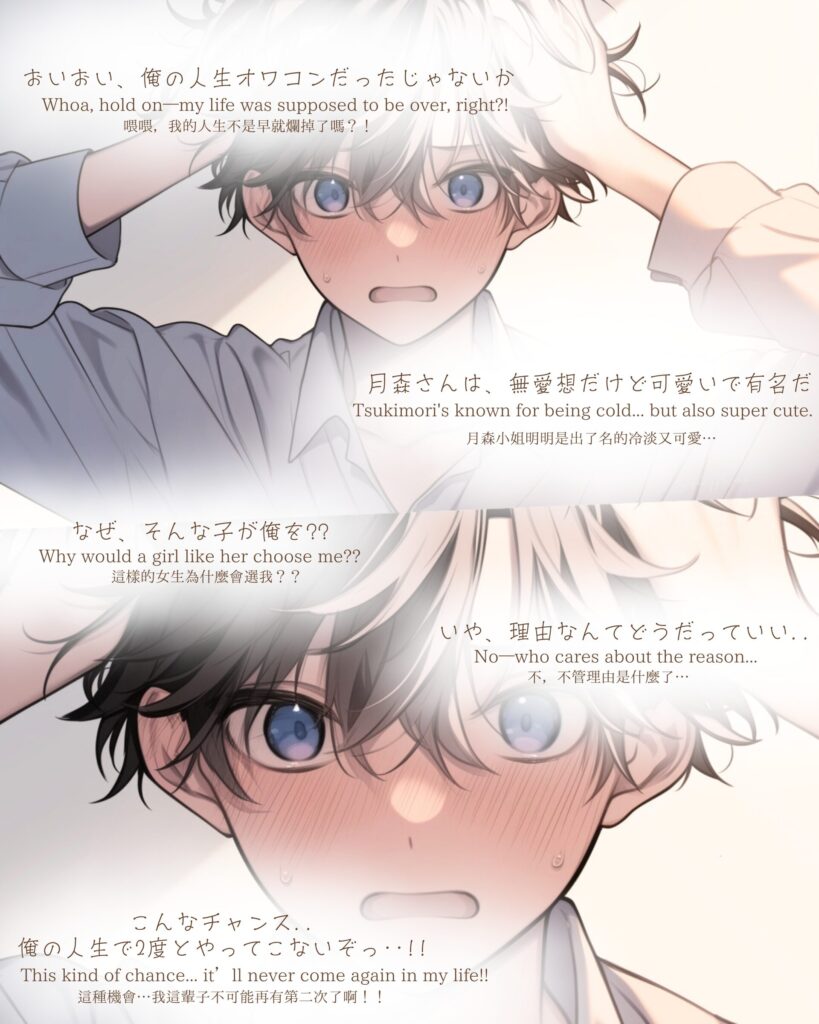 【恋愛マンガ】月森さんを笑わせたい：第1話
