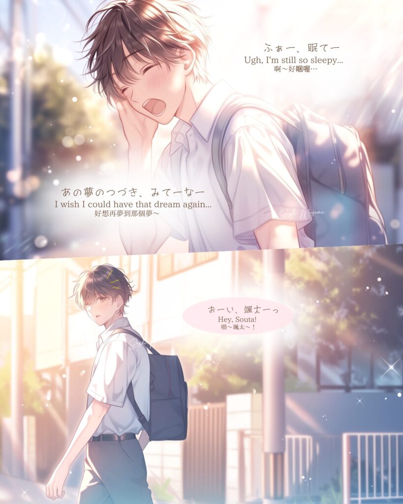 【恋愛マンガ】夢で終わらせたくなくて../More Than Just a Dream