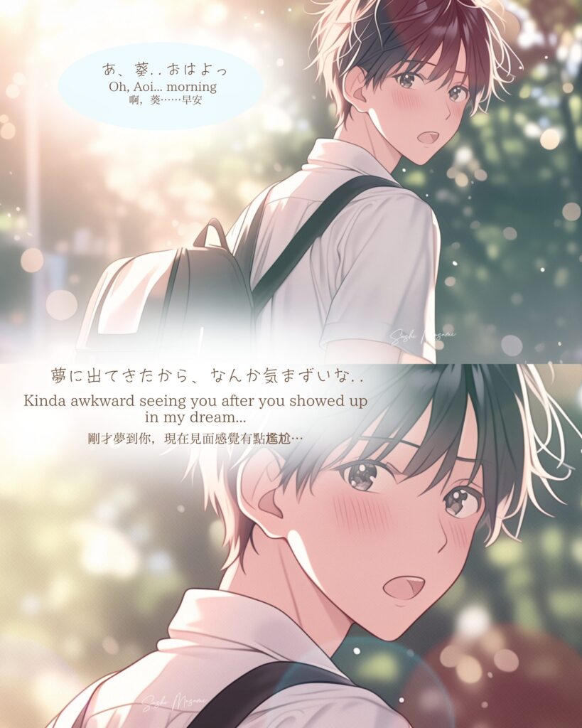 【恋愛マンガ】夢で終わらせたくなくて../More Than Just a Dream