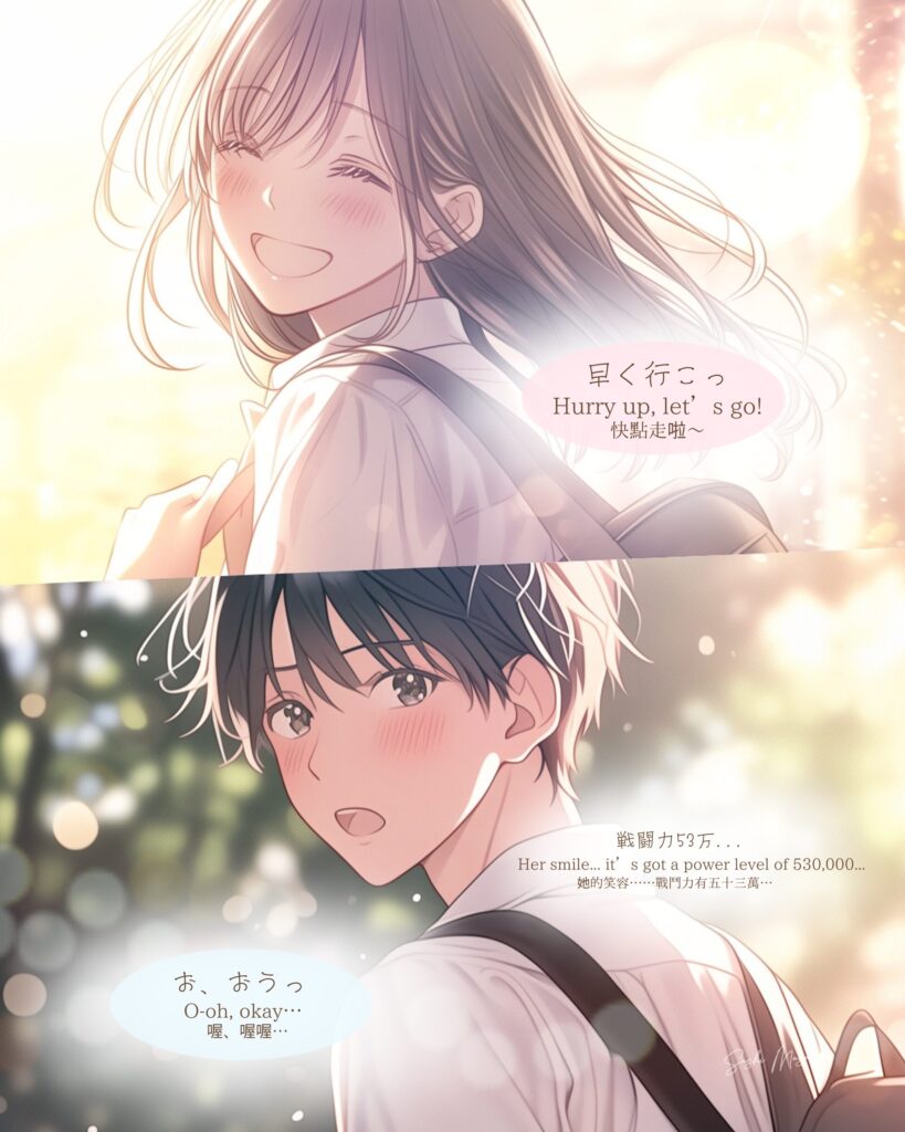 【恋愛マンガ】夢で終わらせたくなくて../More Than Just a Dream