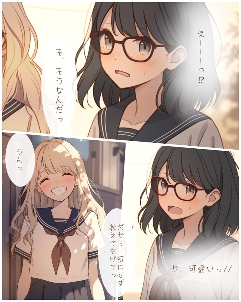 【恋愛マンガ】恋の方程式、学年1位でも解けません！：第4話（日本語版）