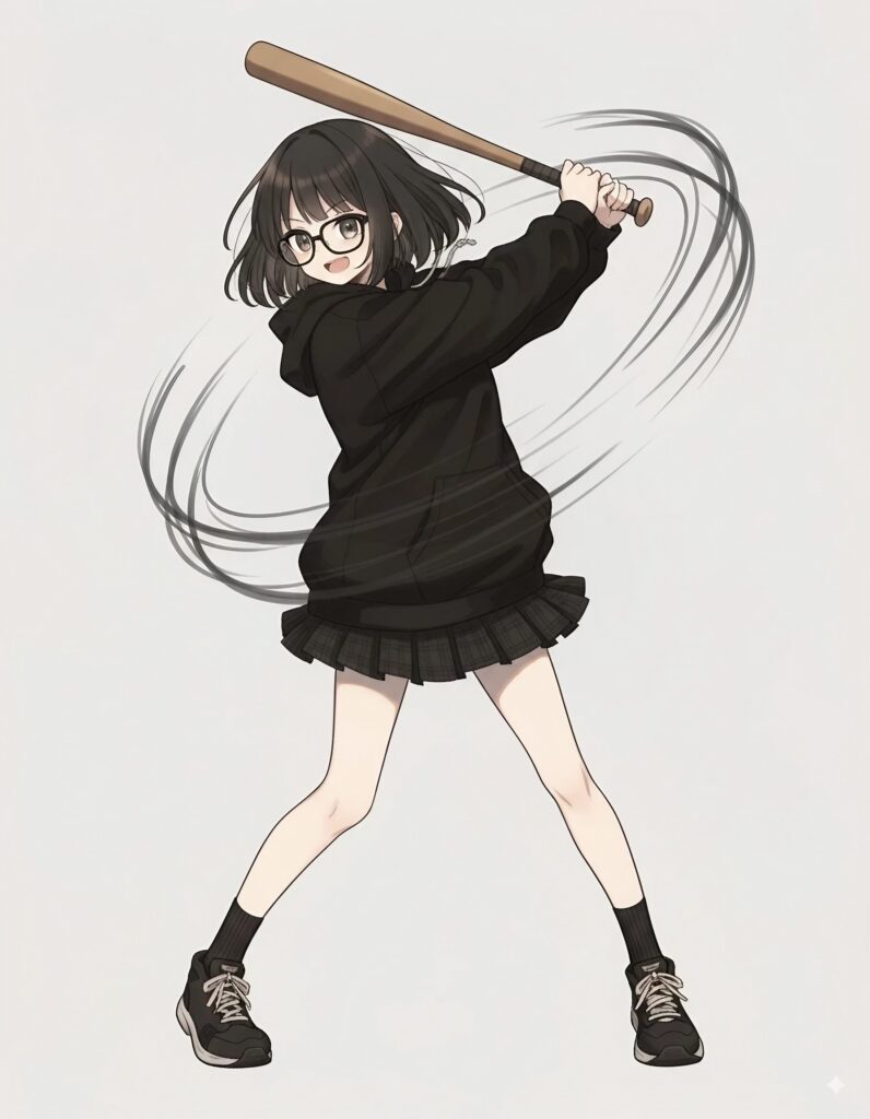 柚ちゃん、野球に挑戦するが.../Yuzu-chan takes on baseball, but...