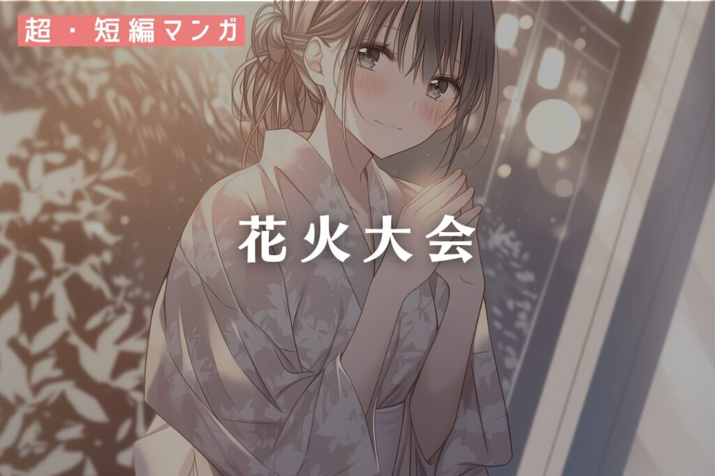 恋愛漫画「花火大会」寿司娘