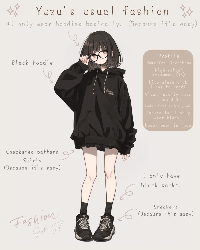 柚の普段着