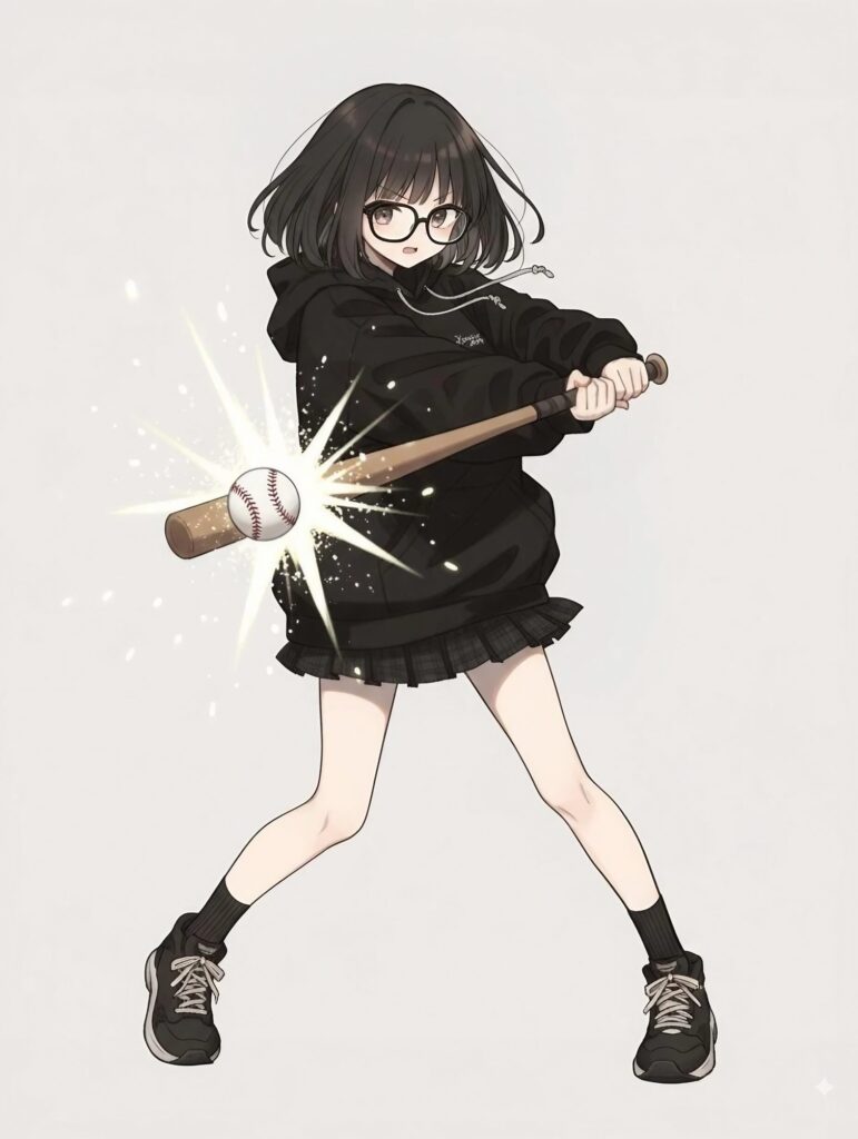 柚ちゃん、野球に挑戦するが.../Yuzu-chan takes on baseball, but...