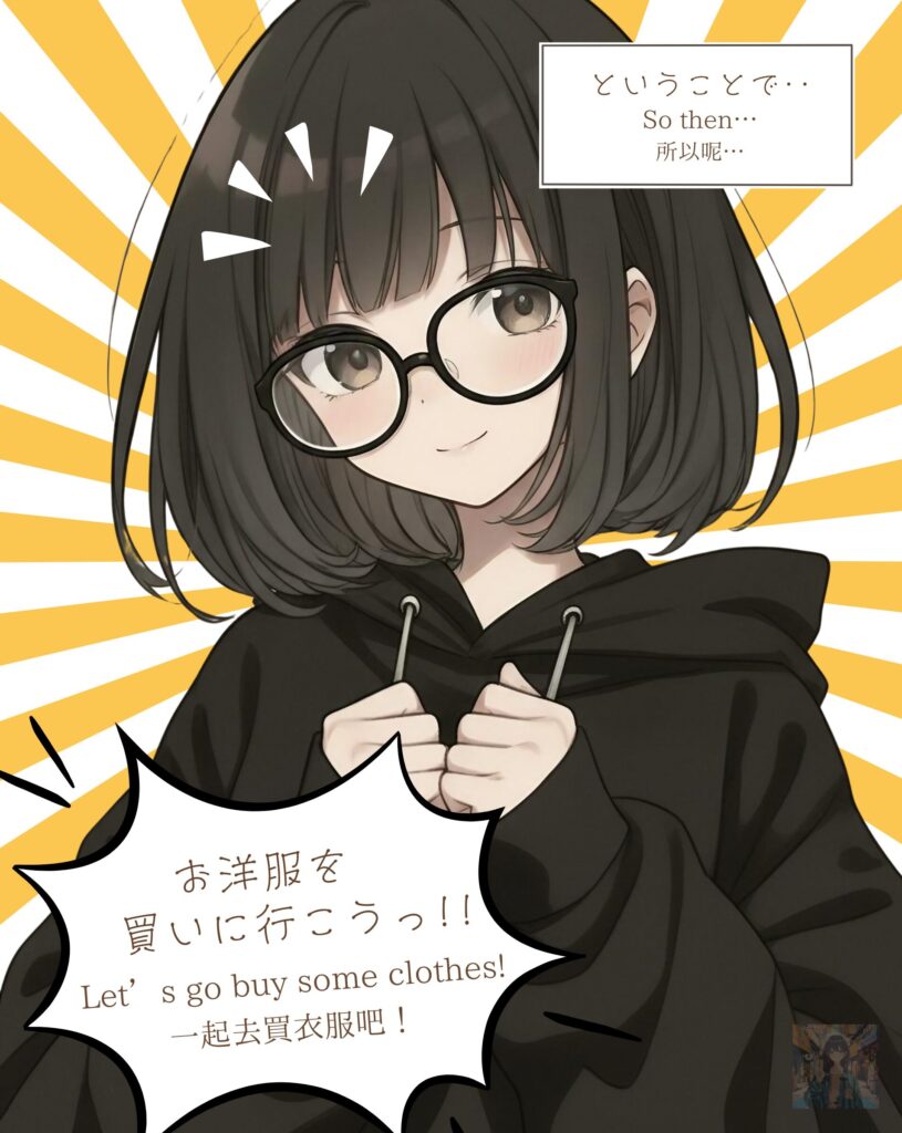 【短編マンガ】柚、服を買う / Yuzu Goes Shopping 2