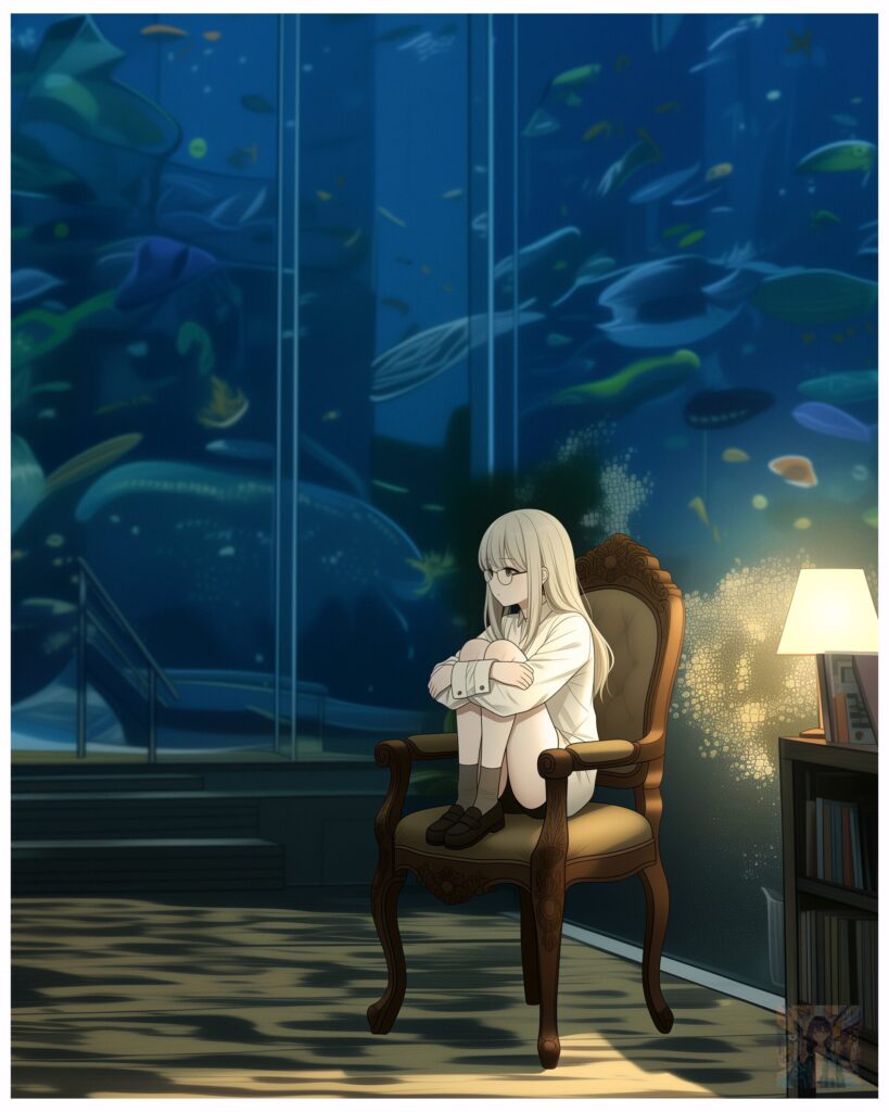 【漫画】本と魚と、物語。/ Books, Fish, and Stories