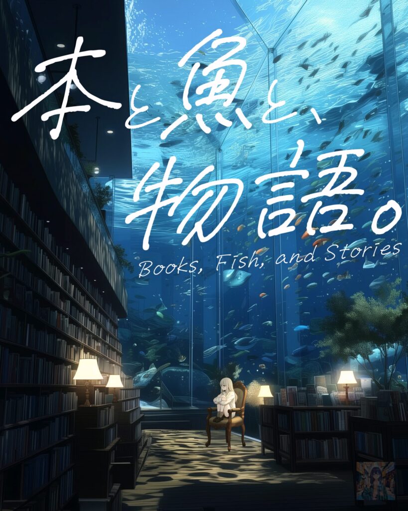 【漫画】本と魚と、物語。/ Books, Fish, and Stories