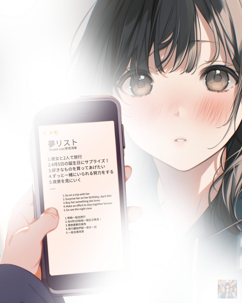 【恋愛マンガ】信じるキモチ（日本語版）